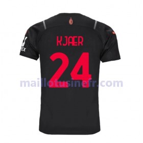 Maillot de Foot AC Milan Simon Kjaer 24 Troisième 2021-22